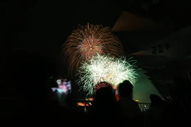 Photo of Fireworks in Oyama Town, Shizuoka