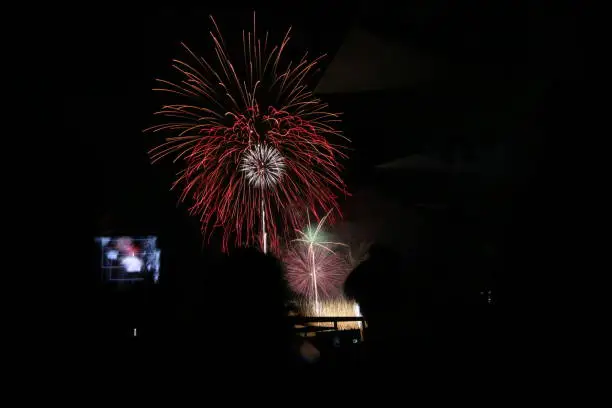 Photo of Fireworks in Oyama Town, Shizuoka