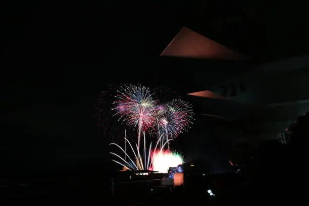 Photo of Fireworks in Oyama Town, Shizuoka