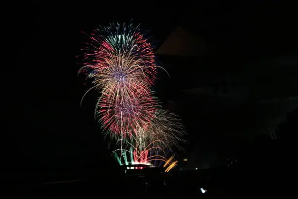 Photo of Fireworks in Oyama Town, Shizuoka