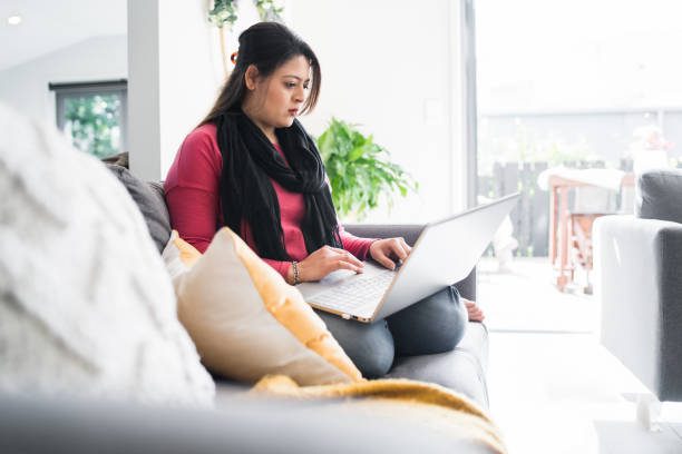istock Working with the comfort of home. 1275755305