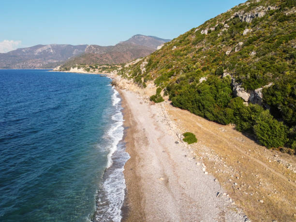 istock Aegean coast and caria hiking trail. 1275756131