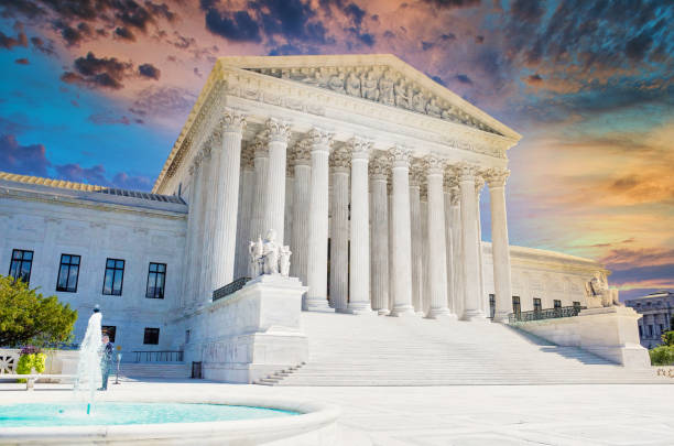 istock Supreme Court in Washington DC at Sunset 1275758395