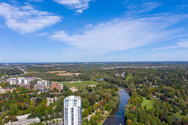 istock Riverside Park at Speed River, Guelph, Ontario, Canada 1275760943