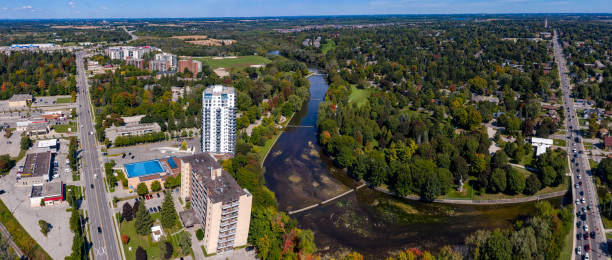 istock Riverside Park at Speed River, Guelph, Ontario, Canada 1275761584