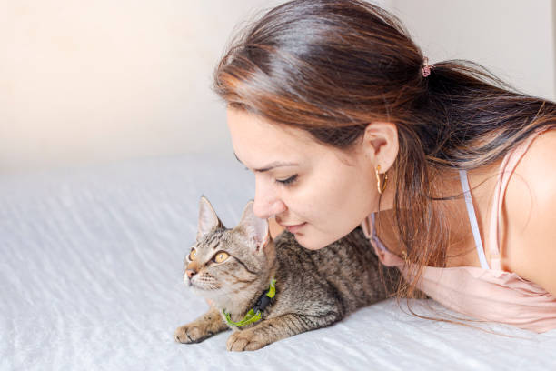 istock Unique moment between owner and pet 1275765173