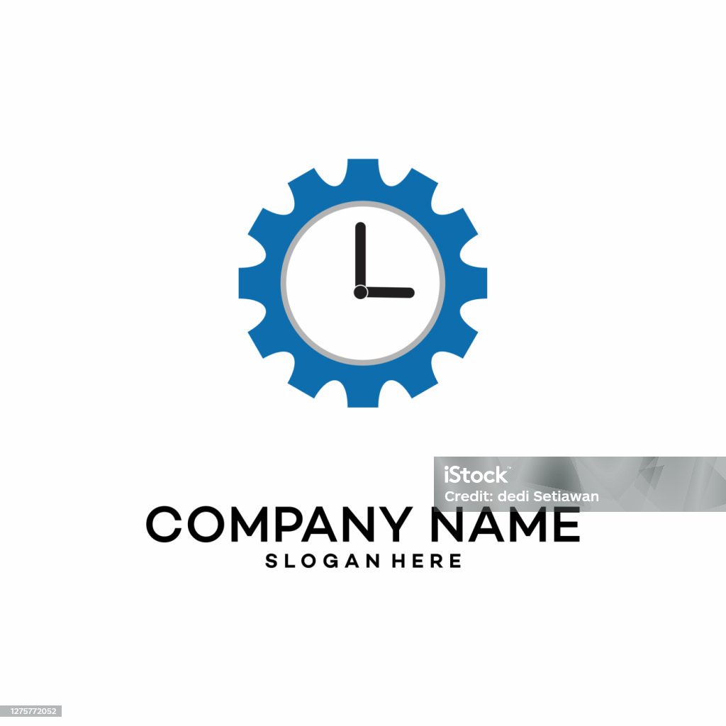 Time Managementtechnology Time Design Logo Vector Symbol Illustrator ...