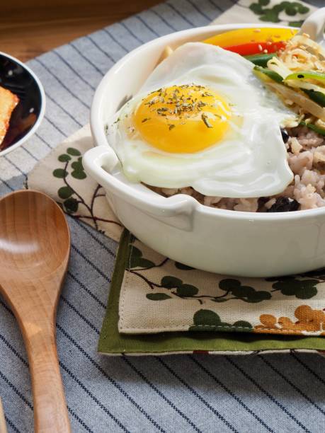 istock Asian food Vegetable egg fried rice 1275772366