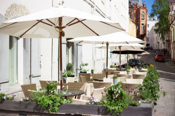 istock summer outdoor cafe in old town 1275774122
