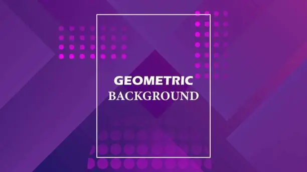 Vector illustration of Geometric abstract background