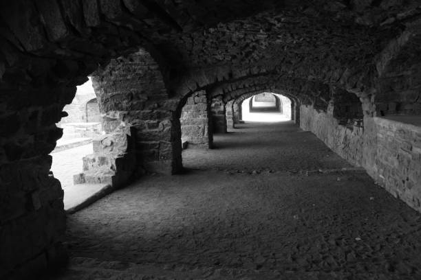 istock Broken passage at Golconda Fort Hyderabad 1275783476
