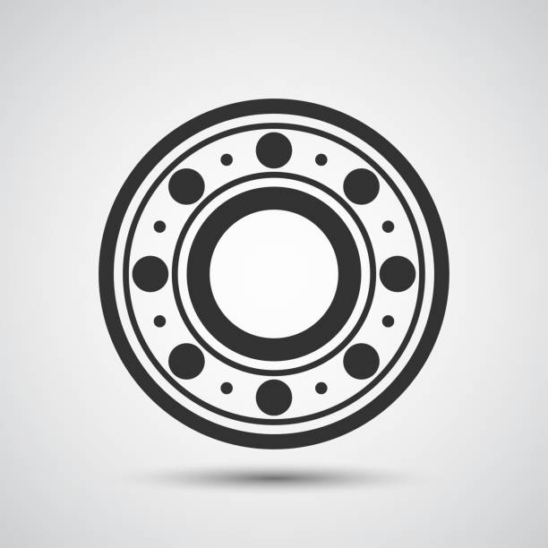 Ball bearing icon Ball bearing icon ball bearing stock illustrations