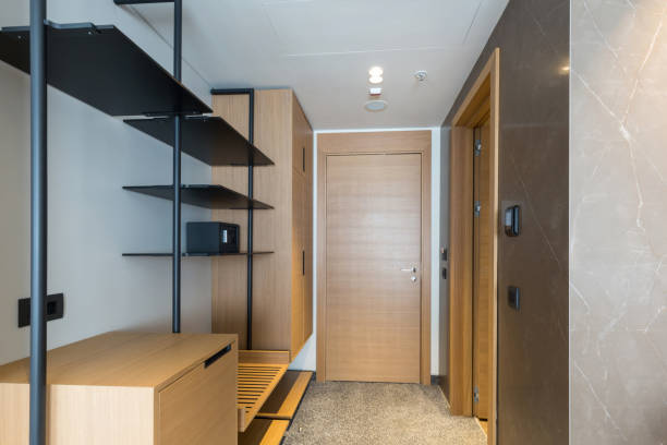 istock Hotel room interior, entrance area 1275800305