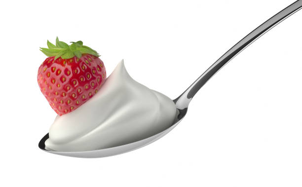 Strawberry and white Cream