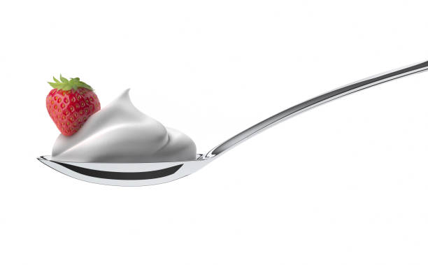 istock Strawberry and white Cream 1275805763