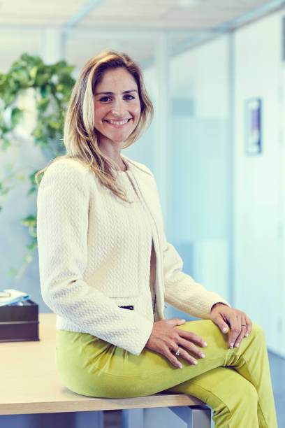 istock Confident Business woman at office 1275806683