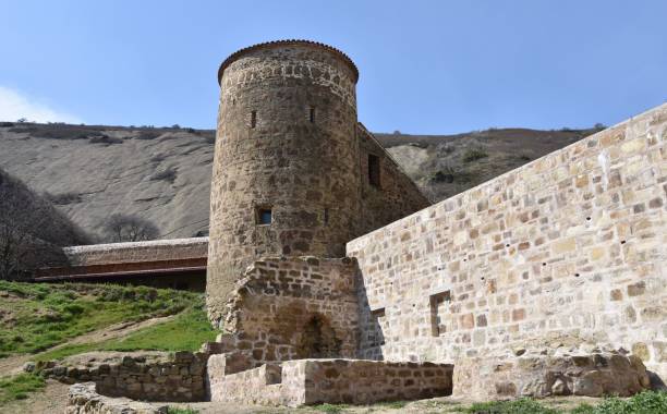 istock Stone Wall and Tower, David Gareja Monastery 1275817684