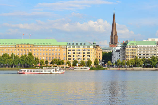 istock Lake Alster in Hamburg 1275820637