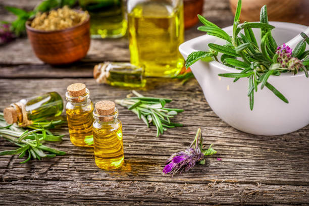 istock Herbal medicine. Rustic country style. 1275820671