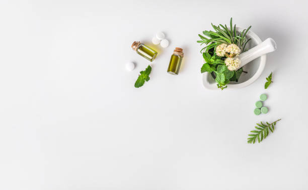 istock Herbal and alternative medicine concept 1275820754