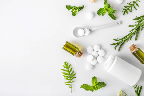 istock Herbal and alternative medicine concept 1275820783