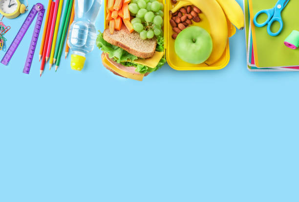 istock Healthy school lunch. Lunch time 1275822210