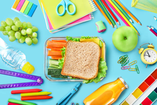 istock Healthy school lunch. Lunch time 1275822225