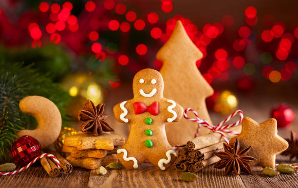 istock Christmas homemade gingerbread cookies 1275839291