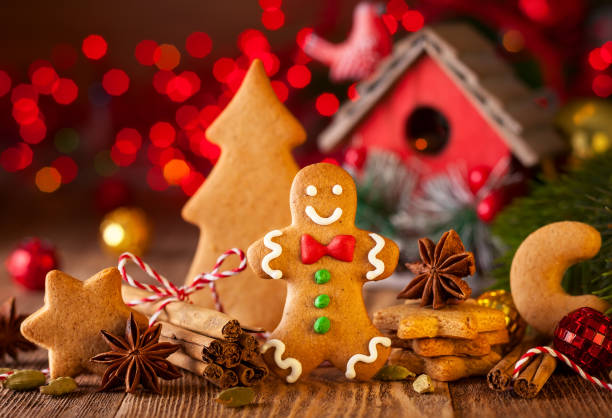 istock Christmas homemade gingerbread cookies 1275839440