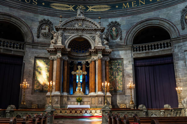 istock Frederik's Church (Frederiks Kirke) in Copenhagen, Denmark 1275846094
