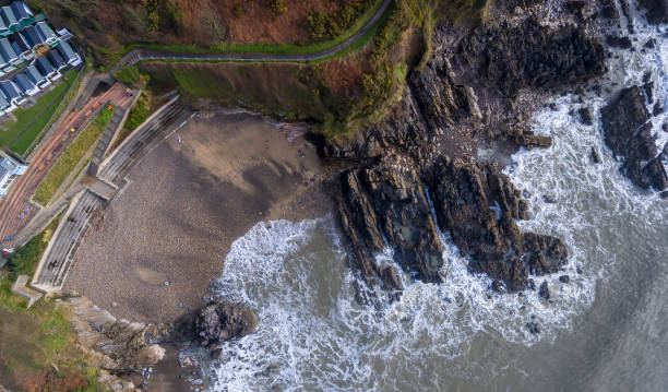 istock Donkey Rock on Rotherslade Bay 1275849857