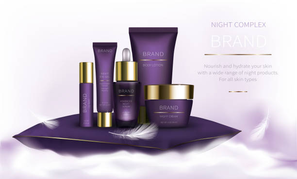 istock Night cosmetic series for face skin care 1275853866