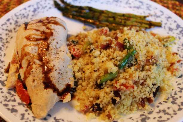istock Baked stuffed chicken breast 1275853988