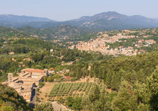 Subiaco, Italy - one of the 12 monasteries founded in Subiaco by Benedict of Nursia, Santa Scolastica is the oldest Benedictine in the World