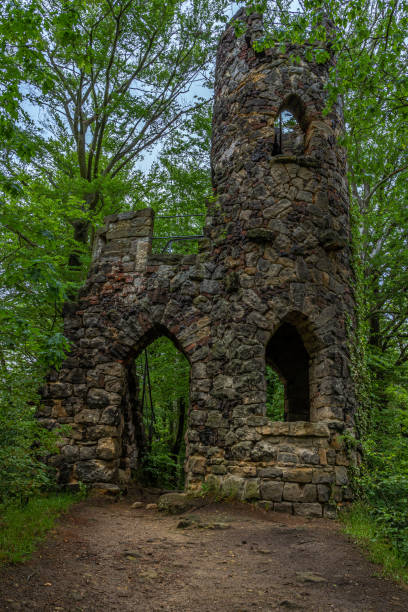 istock Artificial ruins in bad Schandau, saxon switzerland, germany 1275859683