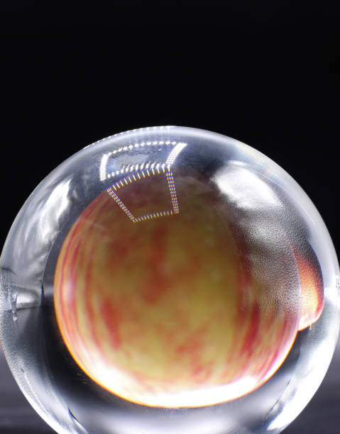 istock red apple in a glass sphere 1275861988