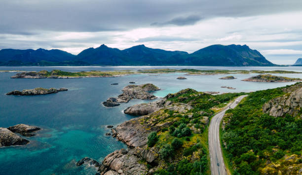 istock Dramatic mountain scenery of Lofoten Islands, Norway 1275862277