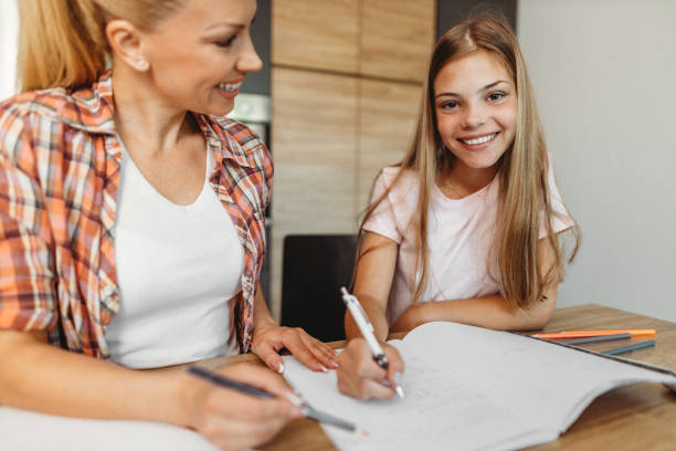 istock Happy girl studying 1275869047