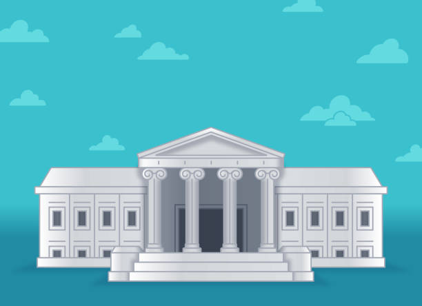 ilustraciones, imágenes clip art, dibujos animados e iconos de stock de corte suprema de los estados unidos - supreme court