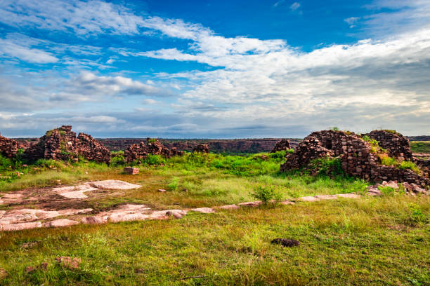 istock ancient fort architecture with the amazing blue sky from flat angle shot 1275877068