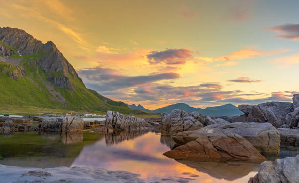 istock Sunset in Lofoten 1275878700