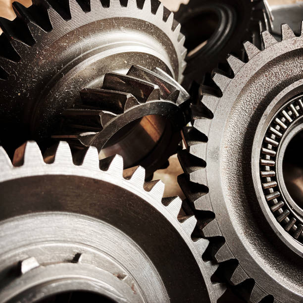 istock Steel cog gears 1275894798
