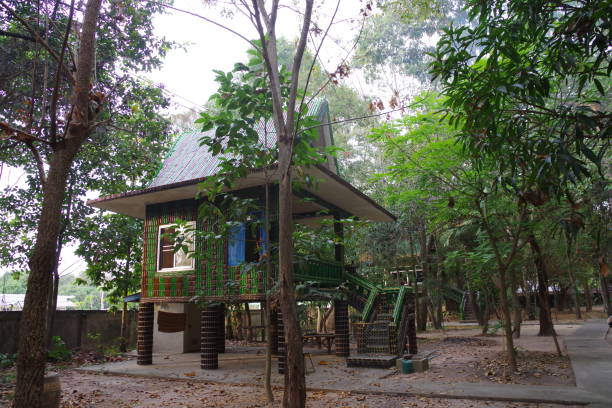 istock Wat Pa Maha Chedi Kaew in Sisaket 1275920289