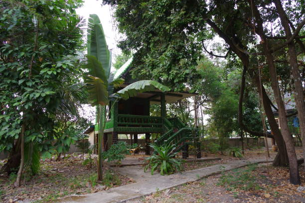 istock Wat Pa Maha Chedi Kaew in Sisaket 1275921132