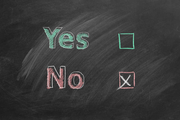 istock Vote Yes or No. Your choice. 1275948117