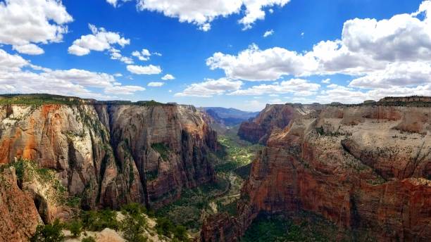 istock View of Zion National Park from observation point 1275948124