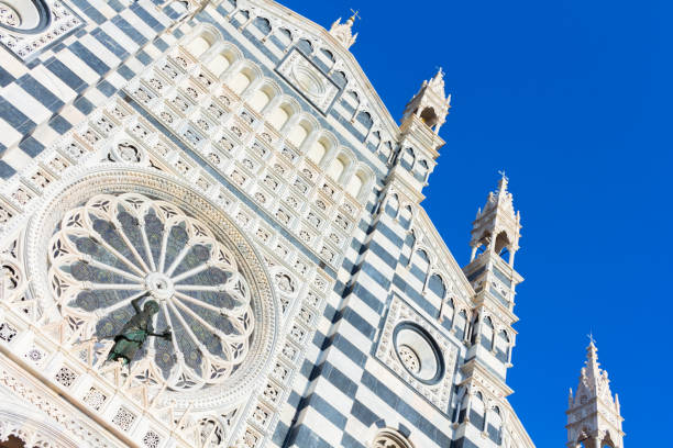 A detail of the Cathedral of Monza, Lombardy, Italy