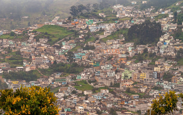 istock Housing down from Cerro El Panecillo, Quito, Ecuador. 1276059308