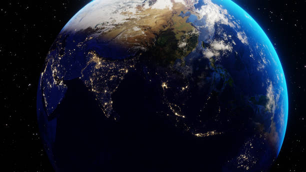 istock Dawn of new day over Asia 1276069791