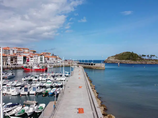 Photo of Fishing port in the north of Spain, a Basque country called Lekeitio.